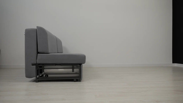 Изображение товара Диван Сириус Лидер-13 НПБ (Eva 06 велюр темно-серый)