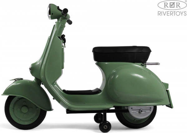Изображение товара Детский мотоцикл RiverToys Vespa / M888MM (зеленый)
