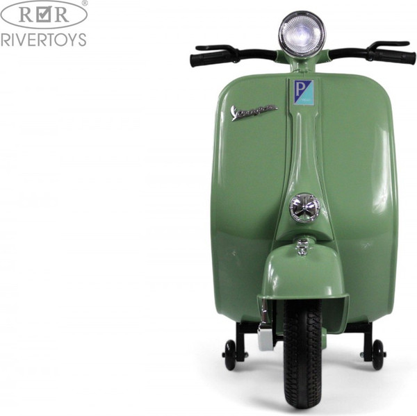 Изображение товара Детский мотоцикл RiverToys Vespa / M888MM (зеленый)