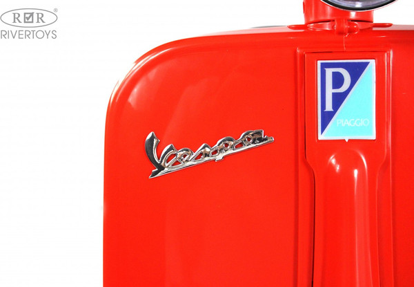 Изображение товара Детский мотоцикл RiverToys Vespa / M888MM (красный)