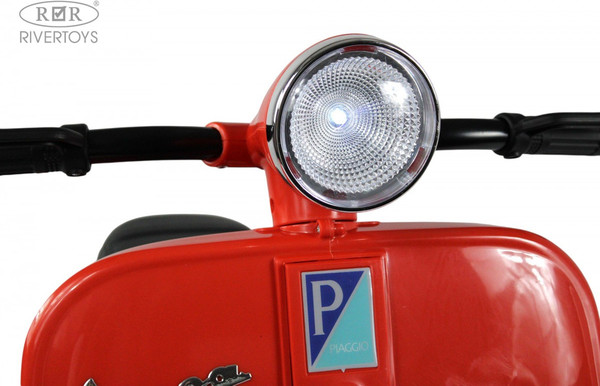 Изображение товара Детский мотоцикл RiverToys Vespa / M888MM (красный)