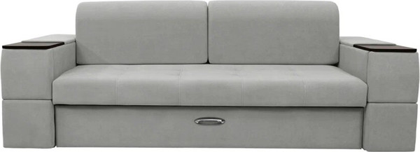 Изображение товара Диван Сириус Лидер-13 НПБ (Eva 08 велюр светло-серый)