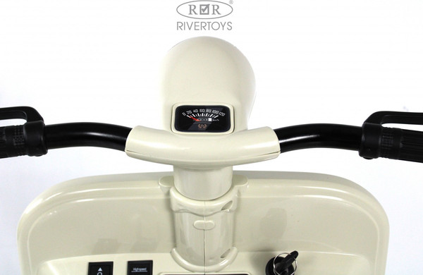 Изображение товара Детский мотоцикл RiverToys Vespa / M888MM (серый)