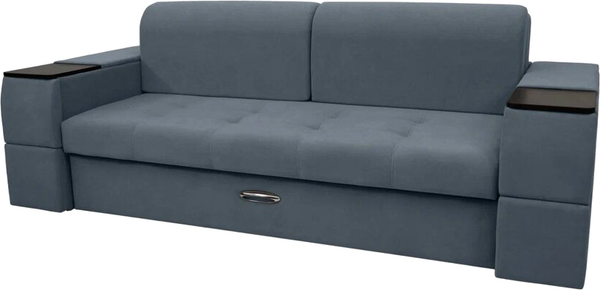 Изображение товара Диван Сириус Лидер-13 НПБ (Eva 10 велюр серый)