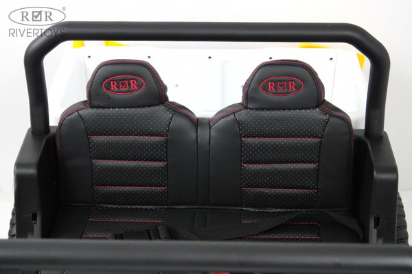 Изображение товара Детский автомобиль RiverToys H005HH (белый)