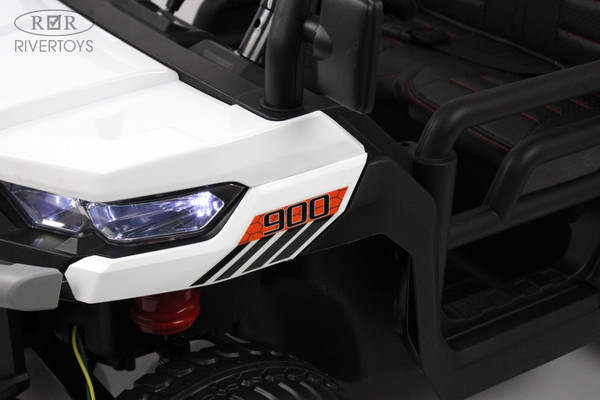 Изображение товара Детский автомобиль RiverToys H005HH (белый)