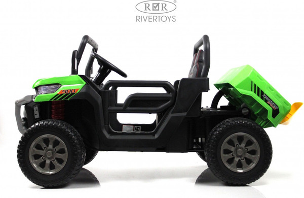 Изображение товара Детский автомобиль RiverToys H005HH (зеленый)