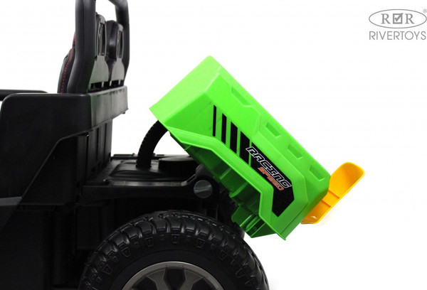 Изображение товара Детский автомобиль RiverToys H005HH (зеленый)