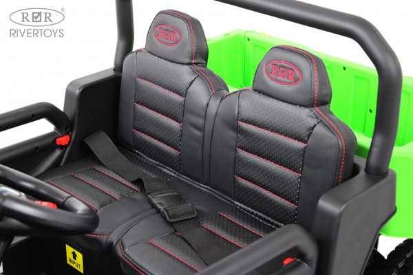 Изображение товара Детский автомобиль RiverToys H005HH (зеленый)