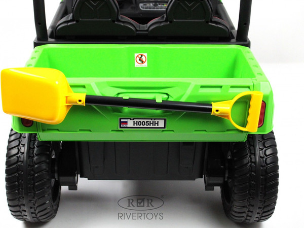 Изображение товара Детский автомобиль RiverToys H005HH (зеленый)