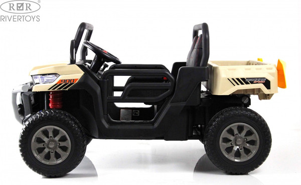 Изображение товара Детский автомобиль RiverToys H005HH (кремовый)