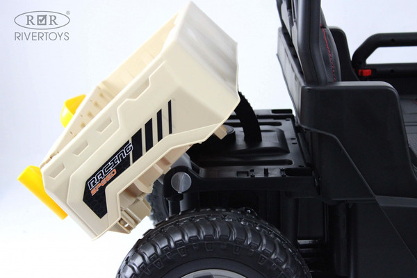 Изображение товара Детский автомобиль RiverToys H005HH (кремовый)