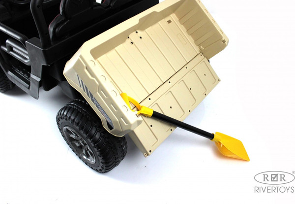 Изображение товара Детский автомобиль RiverToys H005HH (кремовый)