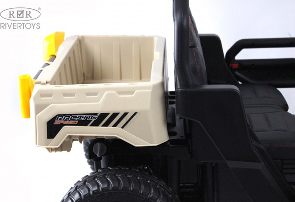 Изображение товара Детский автомобиль RiverToys H005HH (кремовый)