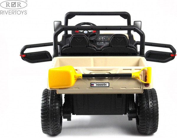 Изображение товара Детский автомобиль RiverToys H005HH (кремовый)