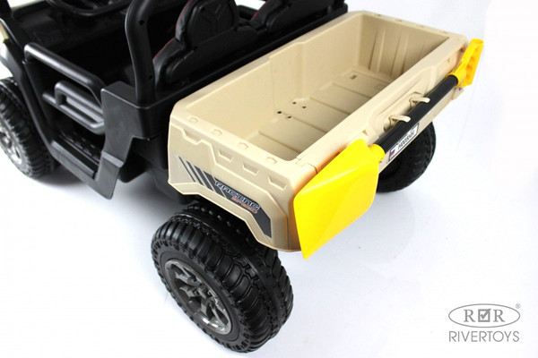 Изображение товара Детский автомобиль RiverToys H005HH (кремовый)