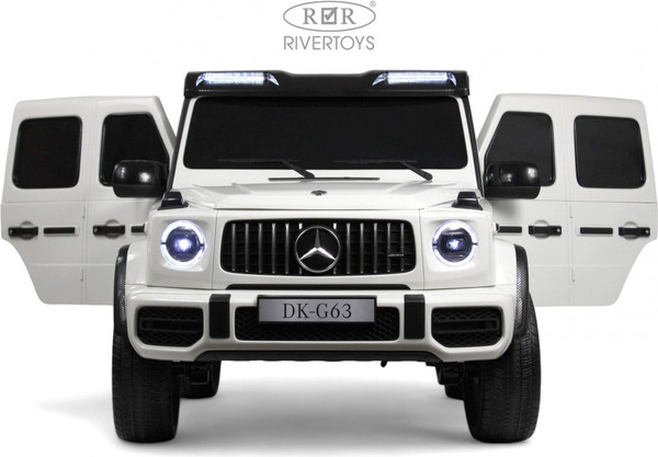 Изображение товара Детский автомобиль RiverToys Mercedes Benz G63 Y777YY (белый)