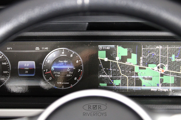 Изображение товара Детский автомобиль RiverToys Mercedes Benz G63 Y777YY (белый)