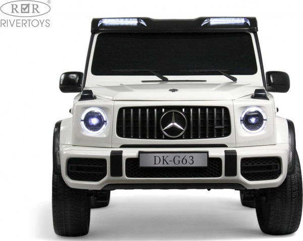 Изображение товара Детский автомобиль RiverToys Mercedes Benz G63 Y777YY (белый)