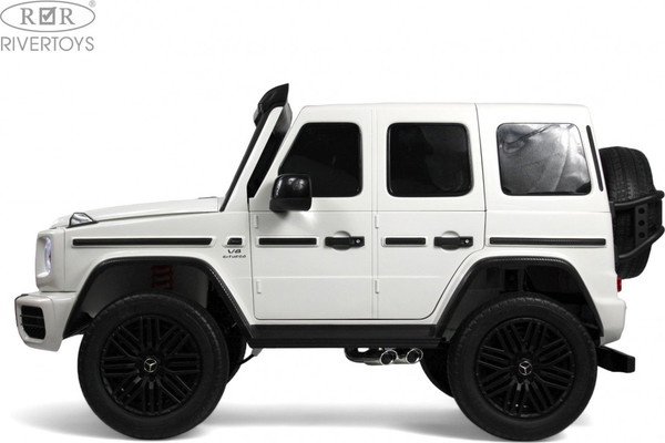 Изображение товара Детский автомобиль RiverToys Mercedes Benz G63 Y777YY (белый)