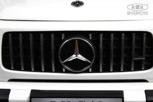 Изображение товара Детский автомобиль RiverToys Mercedes Benz G63 Y777YY (белый)