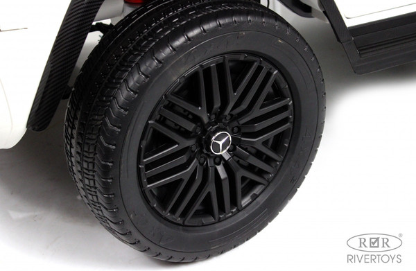 Изображение товара Детский автомобиль RiverToys Mercedes Benz G63 Y777YY (белый)