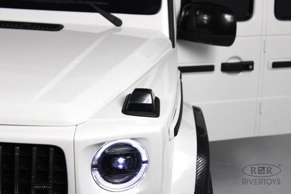 Изображение товара Детский автомобиль RiverToys Mercedes Benz G63 Y777YY (белый)