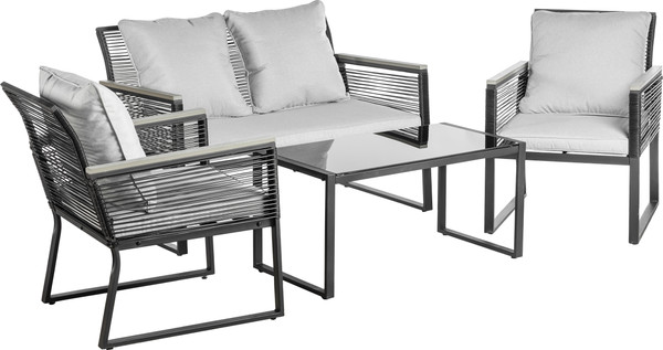 Изображение товара Комплект садовой мебели Sundays LUC-X-A4-W0357 (серый)