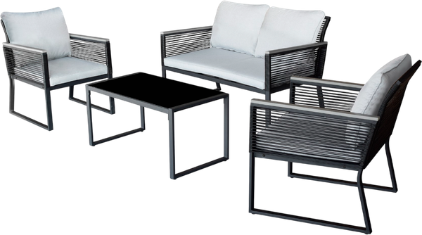 Изображение товара Комплект садовой мебели Sundays LUC-X-A4-W0357 (серый)