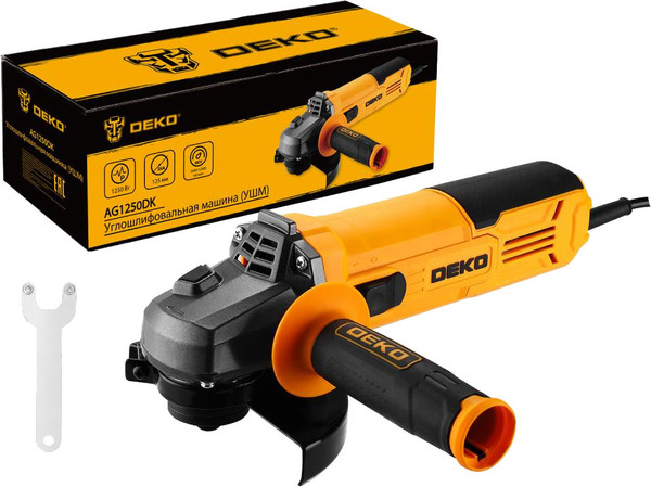 Изображение товара Угловая шлифовальная машина Deko AG1250DK / 083-1025