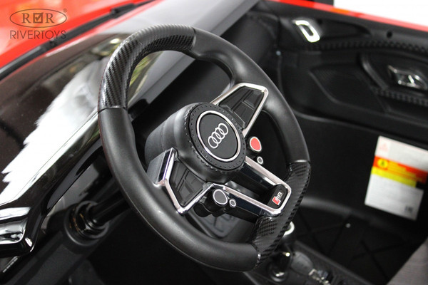 Изображение товара Детский автомобиль RiverToys Audi R8 M333MM (красный)