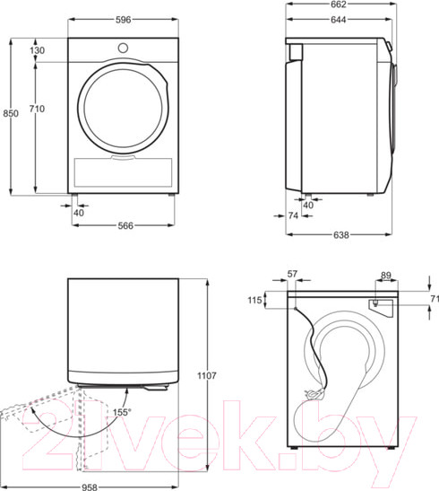 Изображение товара Сушильная машина Electrolux EW8HR359S