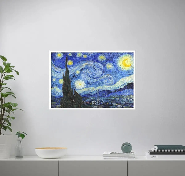 Изображение товара Постер Citydecor Звездная ночь. Винсент ван Гог (40x60)