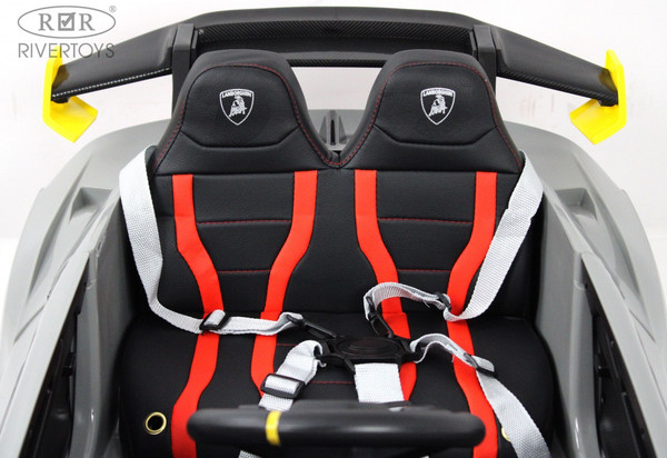 Изображение товара Детский автомобиль RiverToys Lamborghini Huracan STO E888EE (серый)