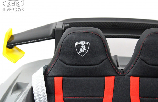 Изображение товара Детский автомобиль RiverToys Lamborghini Huracan STO E888EE (серый)