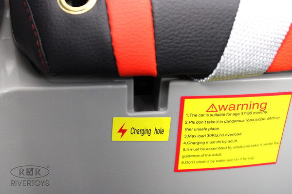 Изображение товара Детский автомобиль RiverToys Lamborghini Huracan STO E888EE (серый)