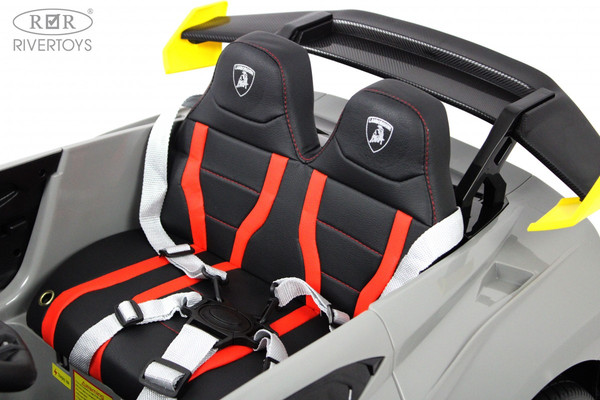 Изображение товара Детский автомобиль RiverToys Lamborghini Huracan STO E888EE (серый)