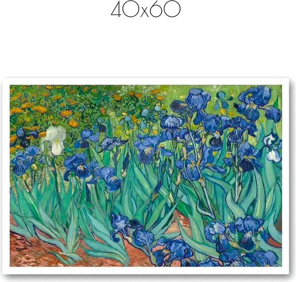 Изображение товара Постер Citydecor Ирисы. Винсент ван Гог (40x60)