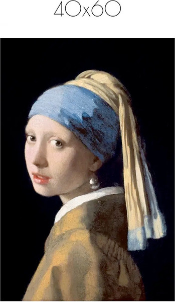 Изображение товара Постер Citydecor Девушка с жемчужной сережкой. Ян Вермеер (40x60)