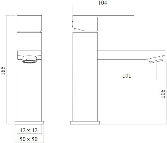Изображение товара Смеситель Slovarm ES.3500_Grey (графит)