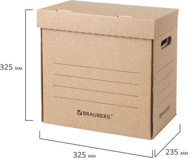 Изображение товара Коробка архивная Brauberg Делопроизводство / 129999