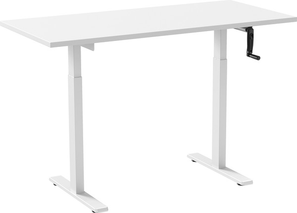 Изображение товара Подстолье Ergosmart Manual Desk Compact FR (белый)