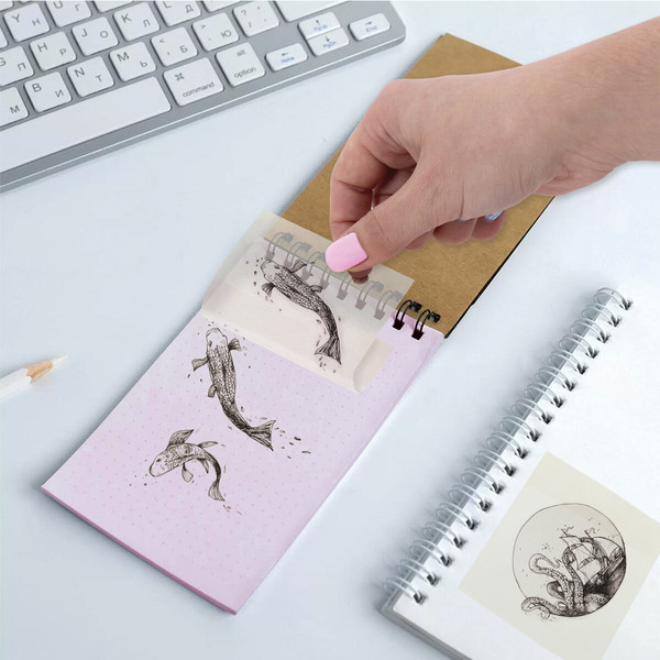 Изображение товара Блок для записей Brauberg Transparent / 115206 (50л)