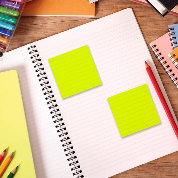 Изображение товара Блок для записей Brauberg Transparent / 115207 (100л, желтый)