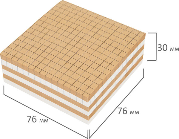 Изображение товара Блок для записей Brauberg Multi Kraft / 115209 (300л)