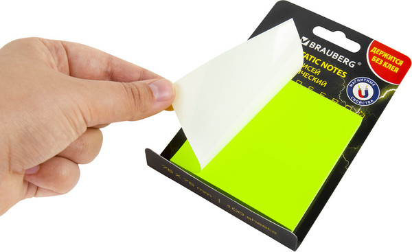 Изображение товара Блок для записей Brauberg 115210 (100л, желтый)