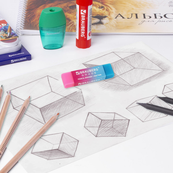 Изображение товара Набор ластиков Brauberg Grade / 271344 (4шт)