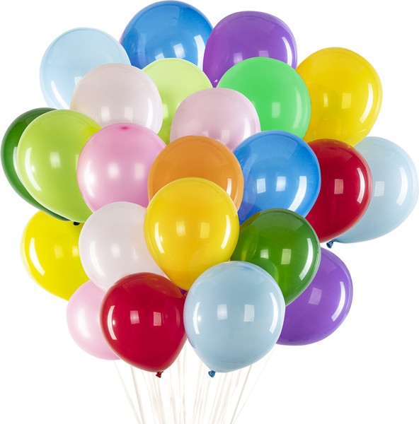 Изображение товара Набор воздушных шаров Brauberg Kids. Яркие цвета / 591881 (50шт)