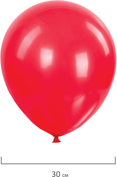 Изображение товара Набор воздушных шаров Brauberg Kids. Яркие цвета / 591885 (30шт)