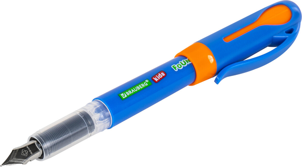 Изображение товара Ручка перьевая Brauberg Kids. Со сменными картриджами / 143955